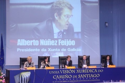 Clausura  - Congreso sobre Unha Visión Xuridica do Camiño de Santiago